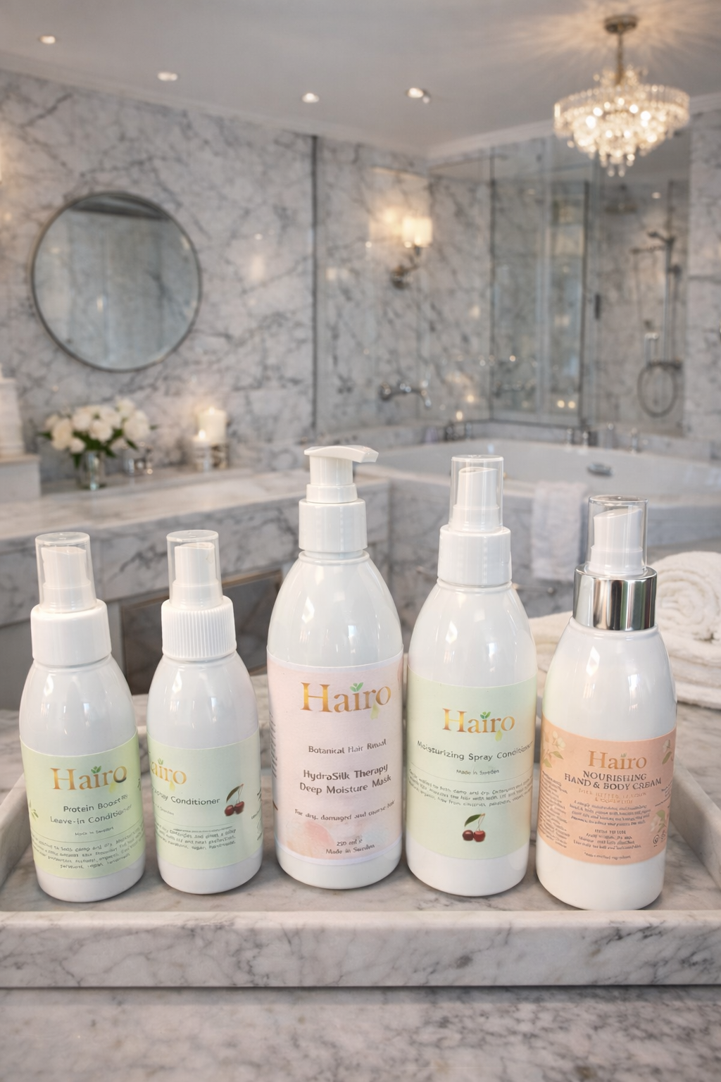 Hairo Moisturizing Spray Conditioner Återfuktning och professionell utredning