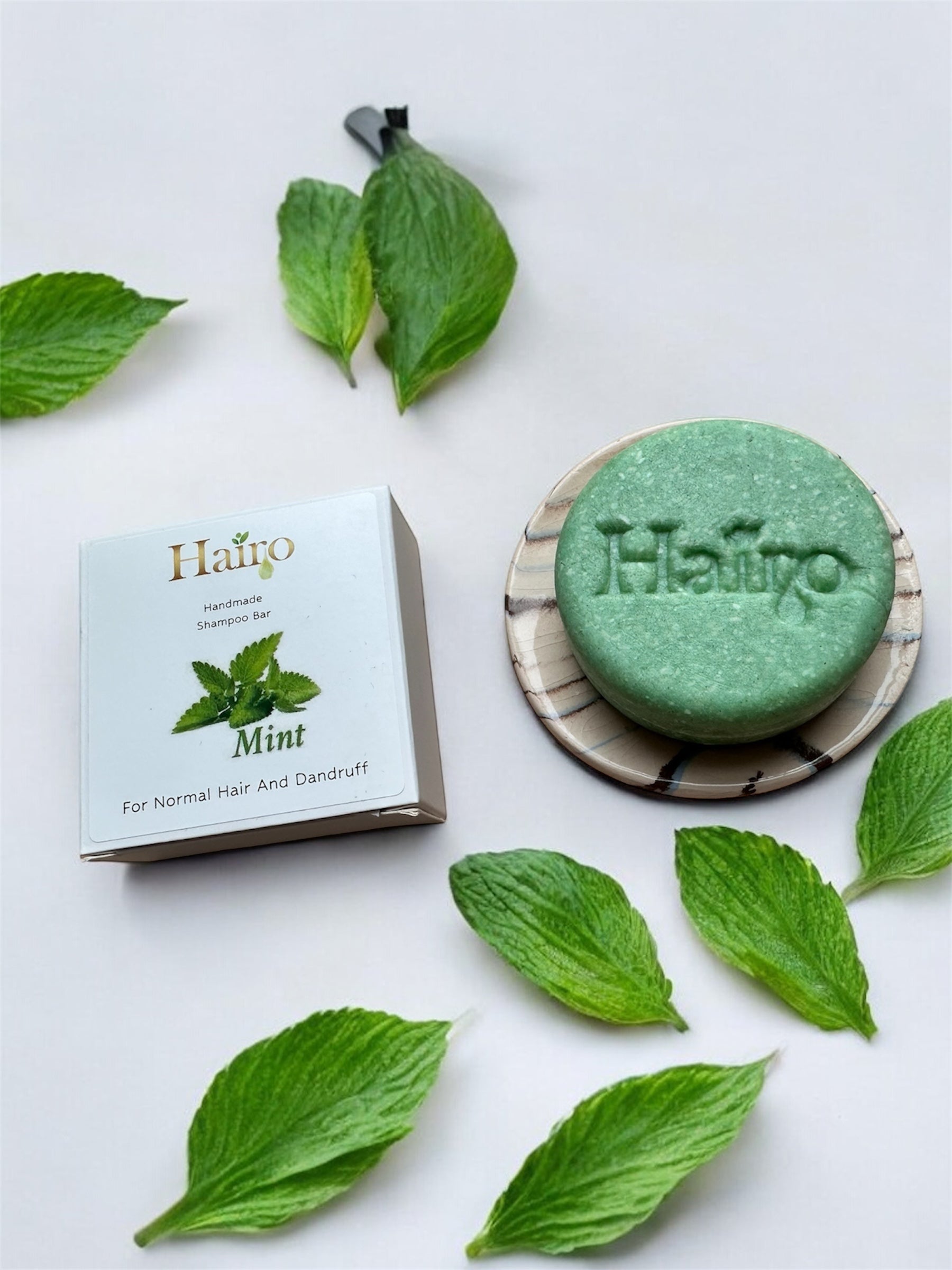 Hairo Mint Schampokaka Uppiggande renhet och klar fräschör