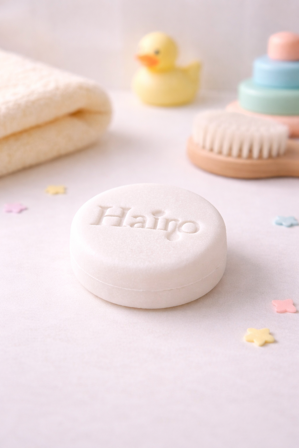 HAIRO Schampokaka – oparfymerd Extra mild och balanserande rengöring