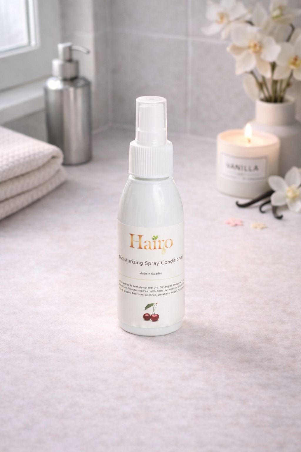 Hairo Moisturizing Spray Conditioner Återfuktning och professionell utredning