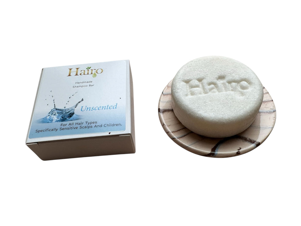 Unscented shampoo bar