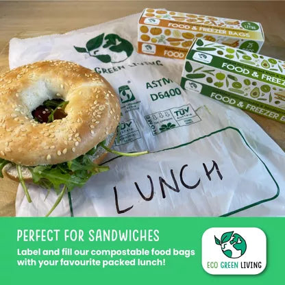 Komposterbara Fryspåsar 4 L – Eco Green Living