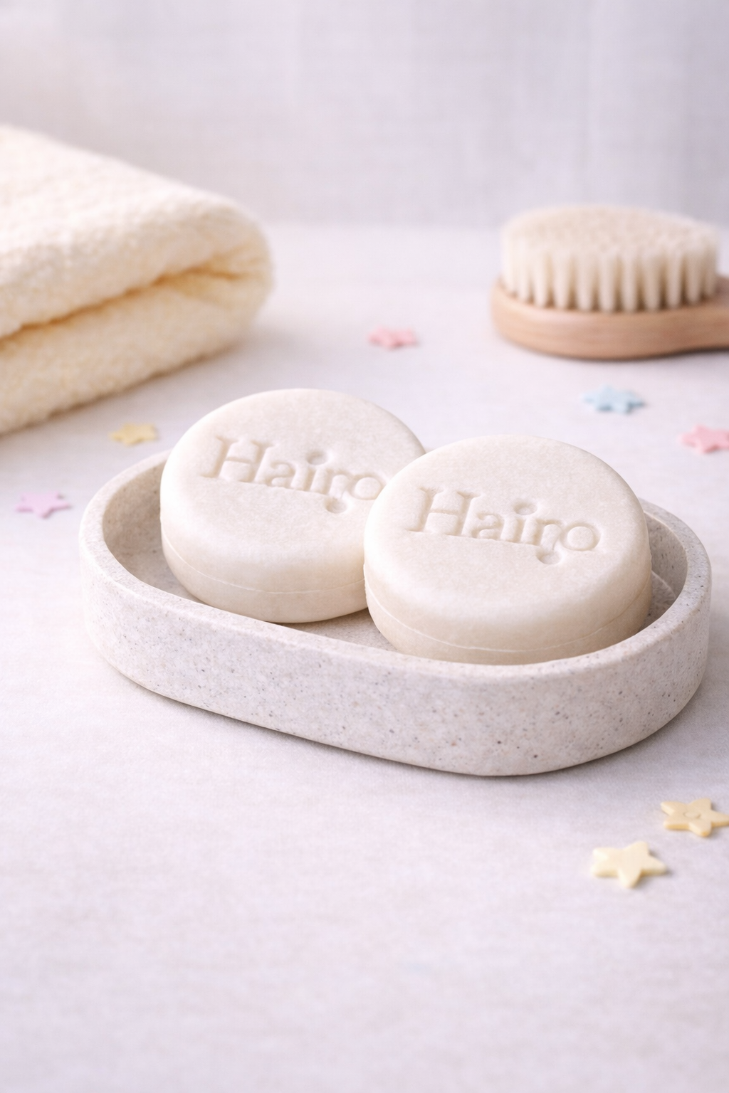 Unscented shampoo bar