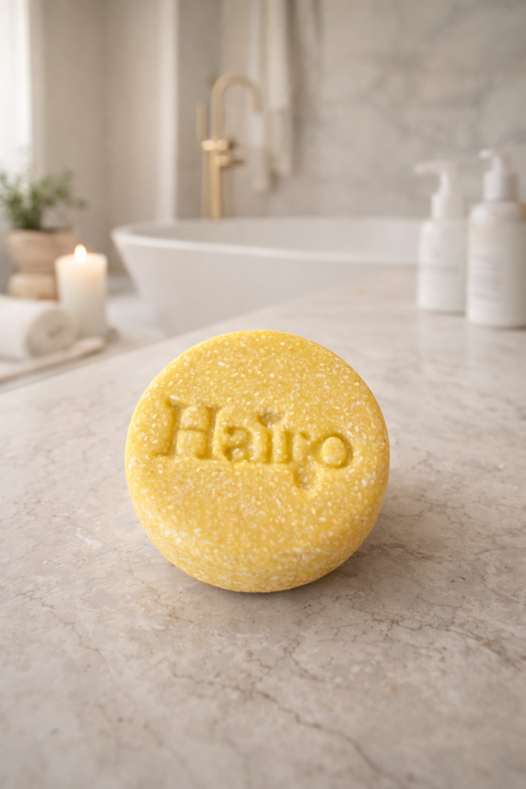 Lemon shampoo cake