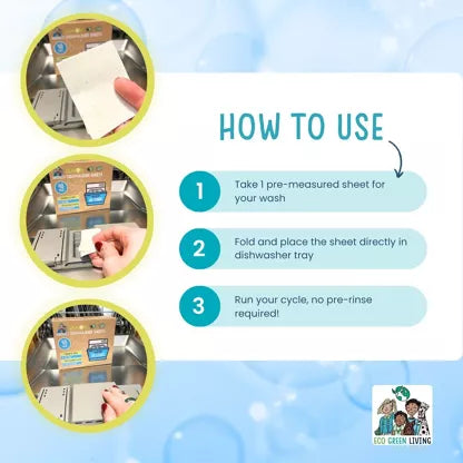 Diskmaskinsark med Citrondoft – Eco Green Living