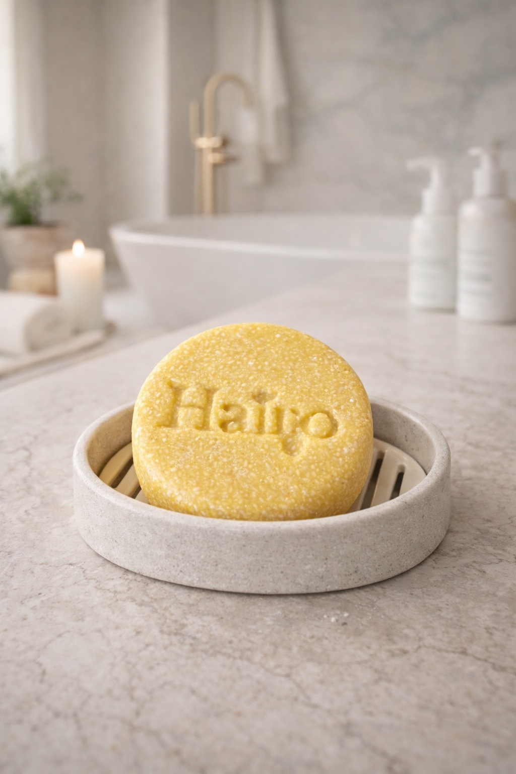 Lemon shampoo cake