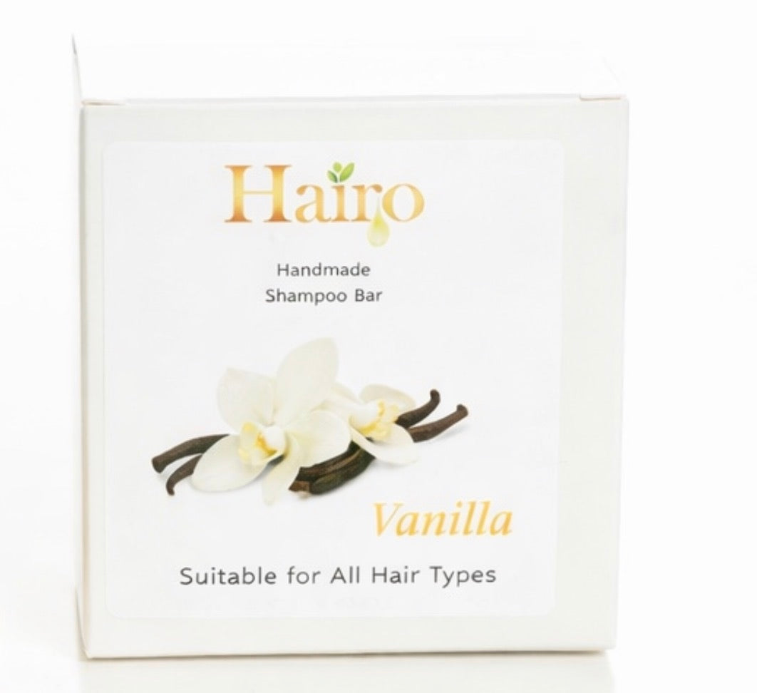 HAIRO Schampokaka – Vanilj Mjuk värme och vårdande balans