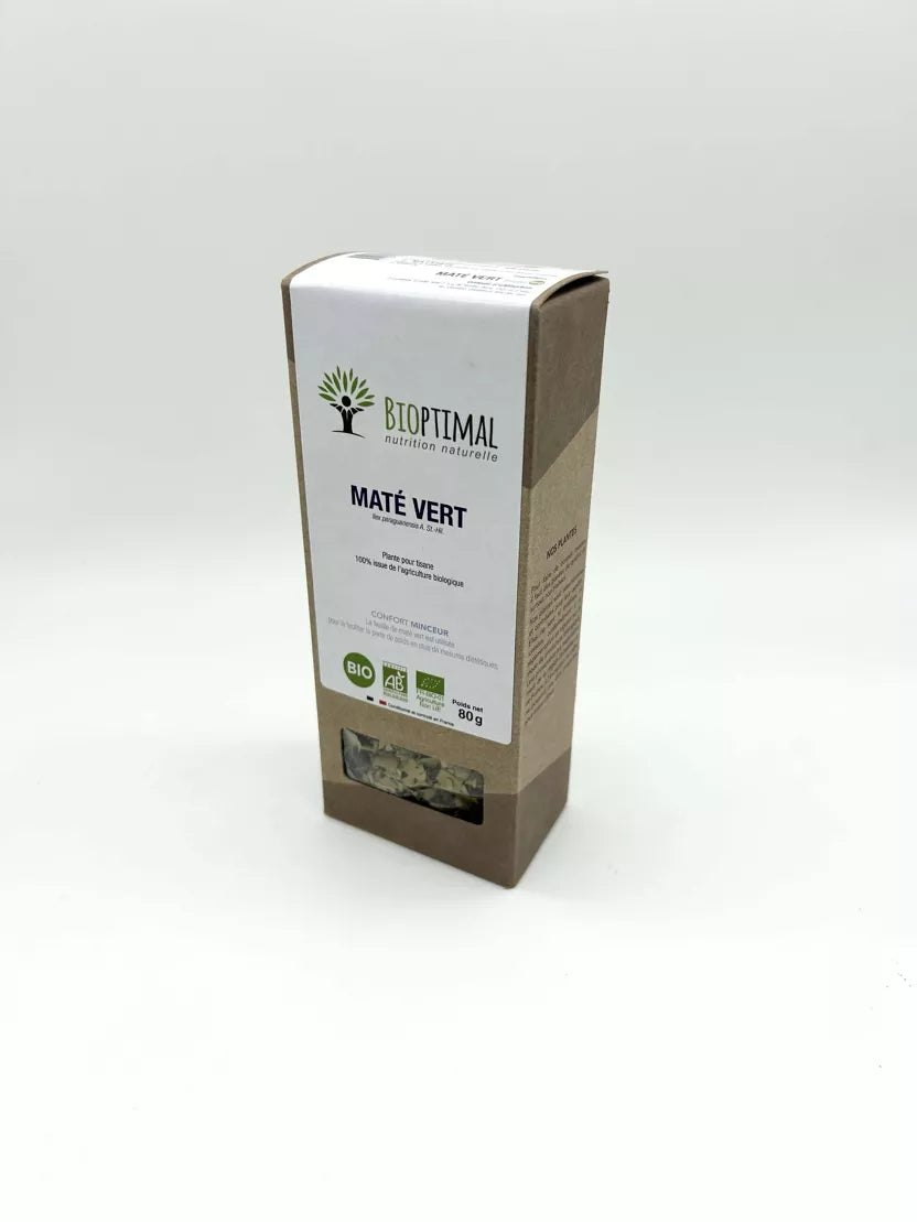 Grön Mate Örtte Ekologiskt 80 g | Bioptimal