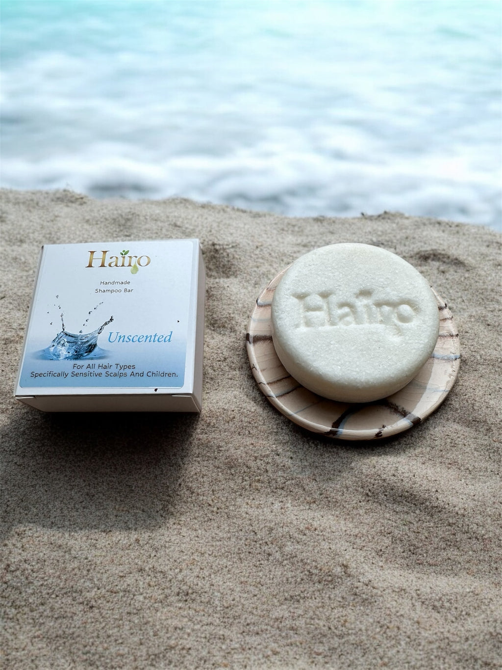 Unscented shampoo bar