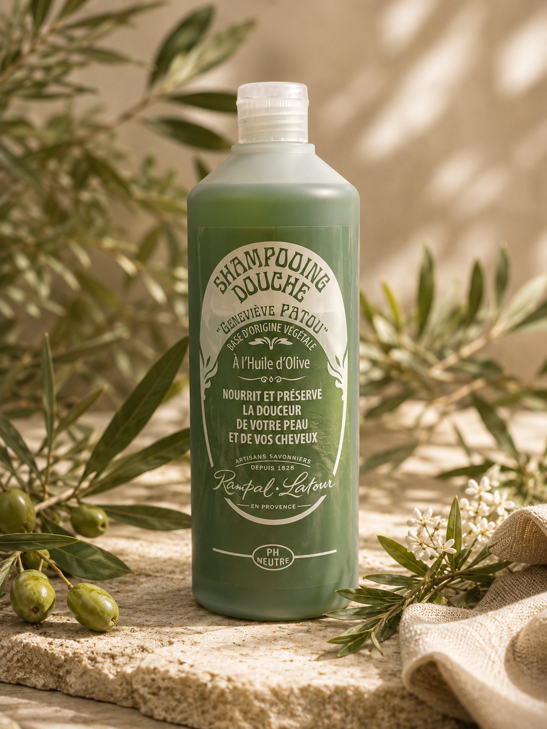 Rampal Latour Shampoo & Duschgel med Olivolja
