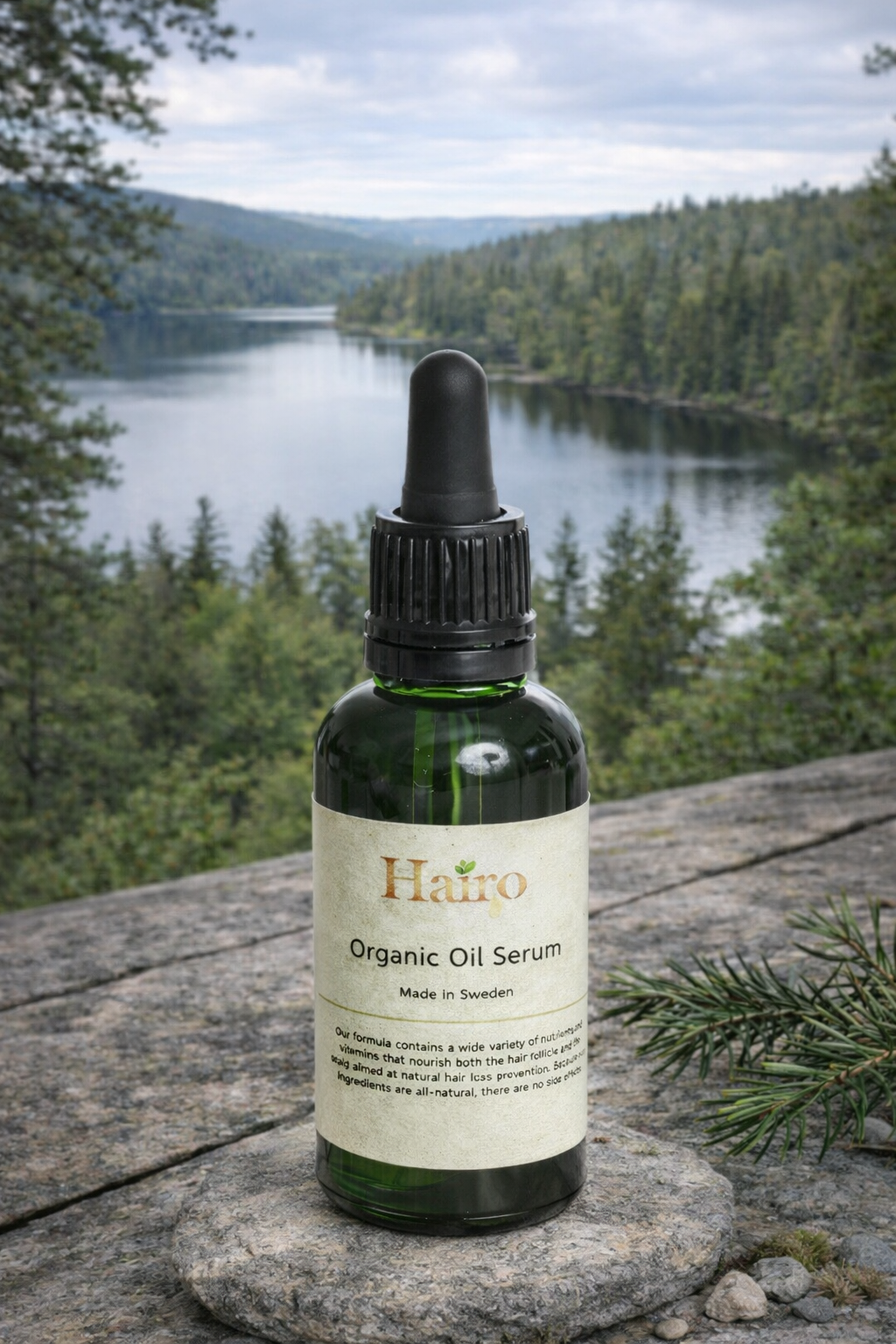 Hairo organic oil serum Närande glans och skyddande mjukhet