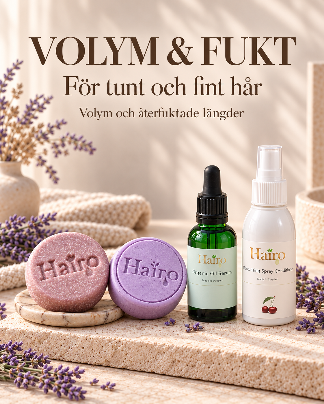 HAIRO Volym & Fukt