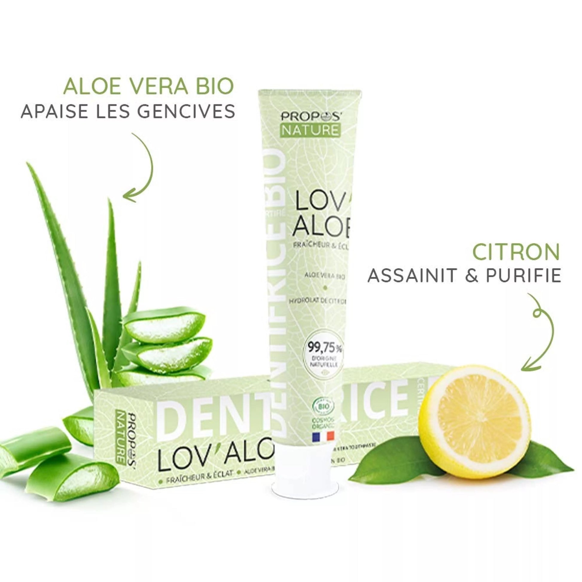 Propos Nature LOV’ALOE Ekologisk Tandkräm: