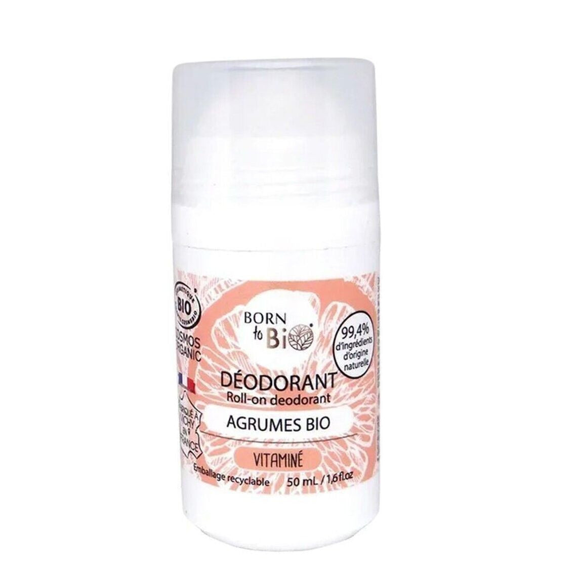 Born to Bio Organic Citrus Fruit Deodorant