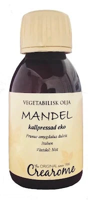 Mandelolja kallpressad ekologisk 100 ml